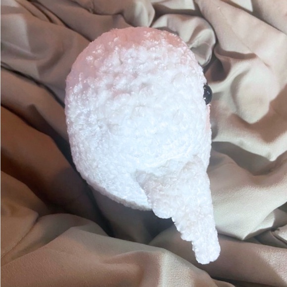 Plush Hedwig Handmade Harry Potter Soft Snowy White Owl Hogwarts Stuffed Animal - Picture 3 of 5